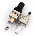 وحدة فلترة وتنظيم ضغط الهواء AC2010-02D مع تصريف تلقائي – Air Filter Regulator